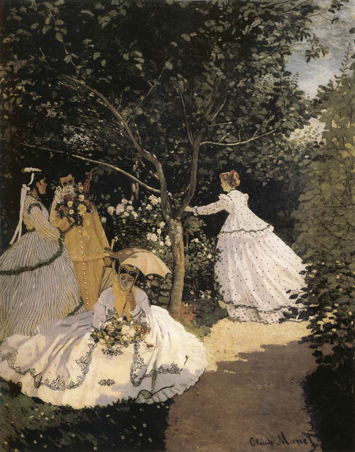 Claude Monet Women in the Garden